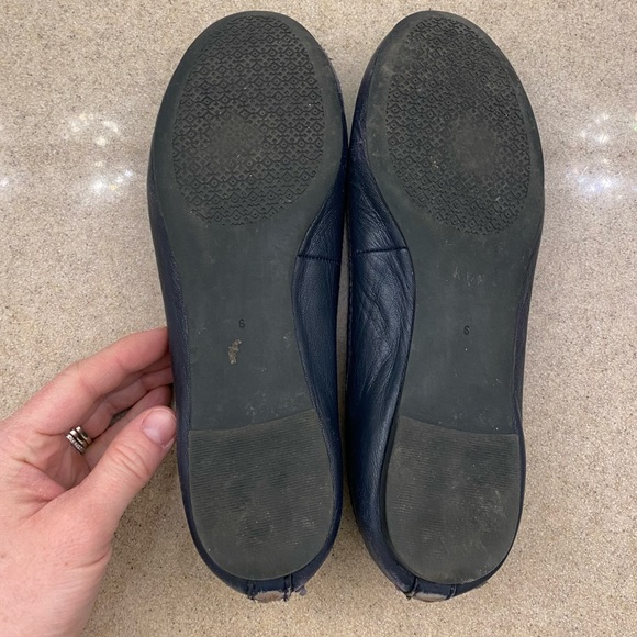 VGUC / GUC Tory Burch - Laura Ballet Flat - Size 6 - Picture 8 of 9